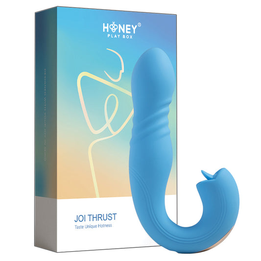 Honey Play Box JOI THRUST G-spot Vibrator & Tongue Clit Licker - PP Shipping ;)