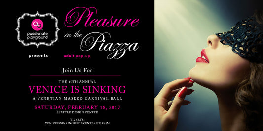 Pleasure In The Piazza Adult Pop-Up Venice Is Sinking Event