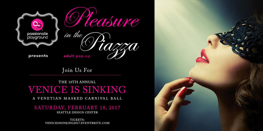 Pleasure In The Piazza Adult Pop-Up Venice Is Sinking Event - PP Shipping ;)