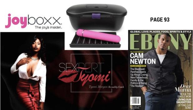 Sexpert Tyomi Highlights Joyboxx Ebony Magazine - PP Shipping ;)