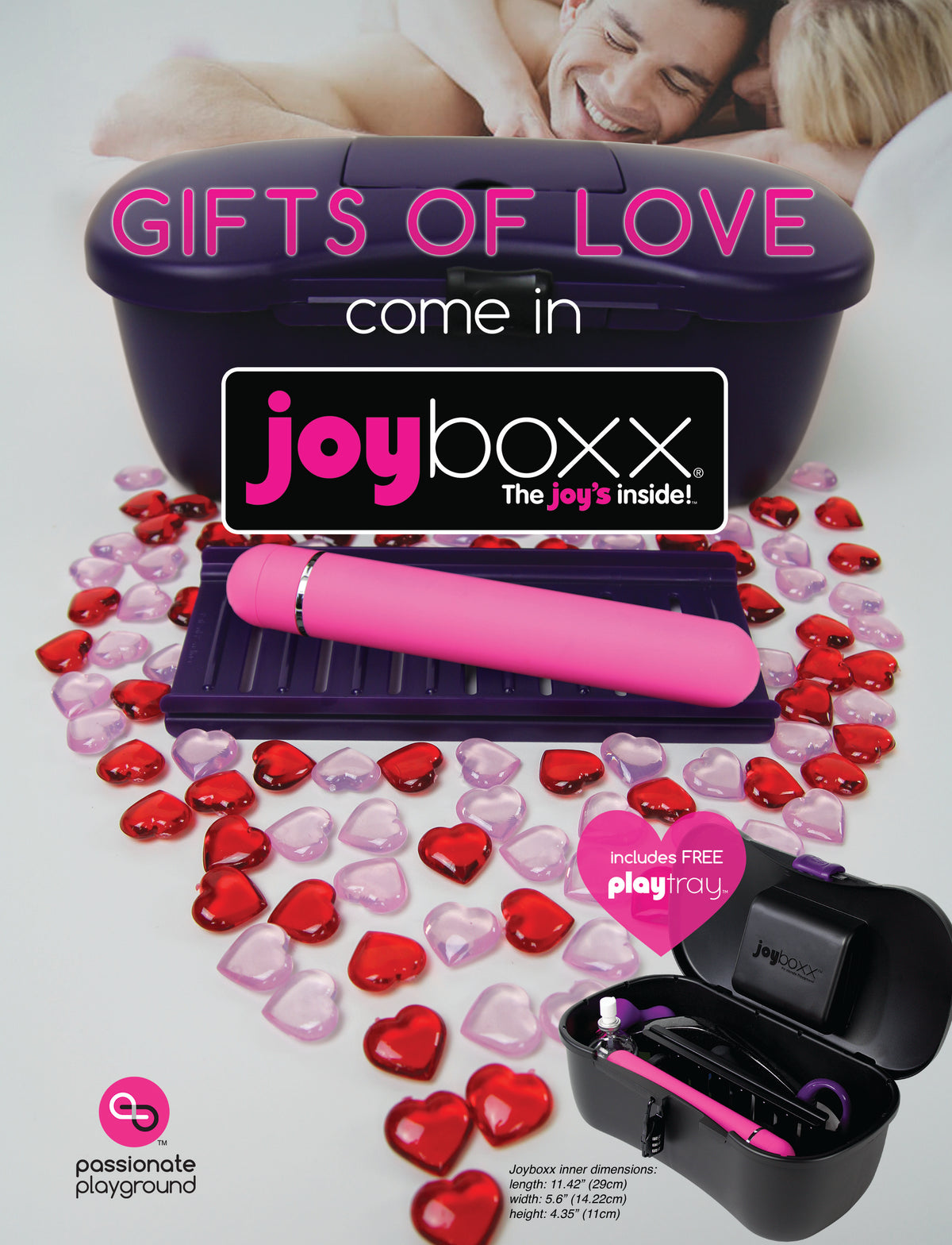 Passionate Playground | Makers of Joyboxx + Playtray | Adult Toy Shop