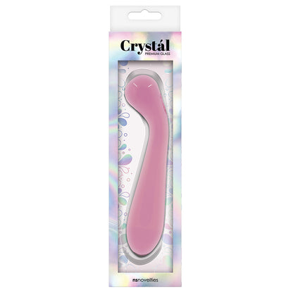 Crystal Glass G-Spot Wand - Pink