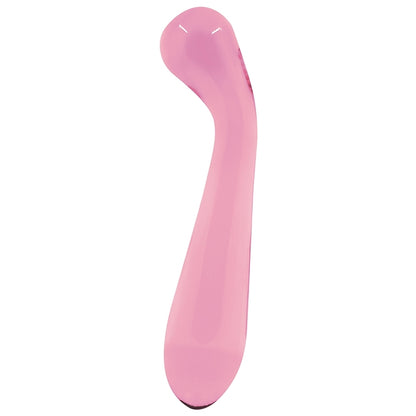 Crystal Glass G-Spot Wand - Pink