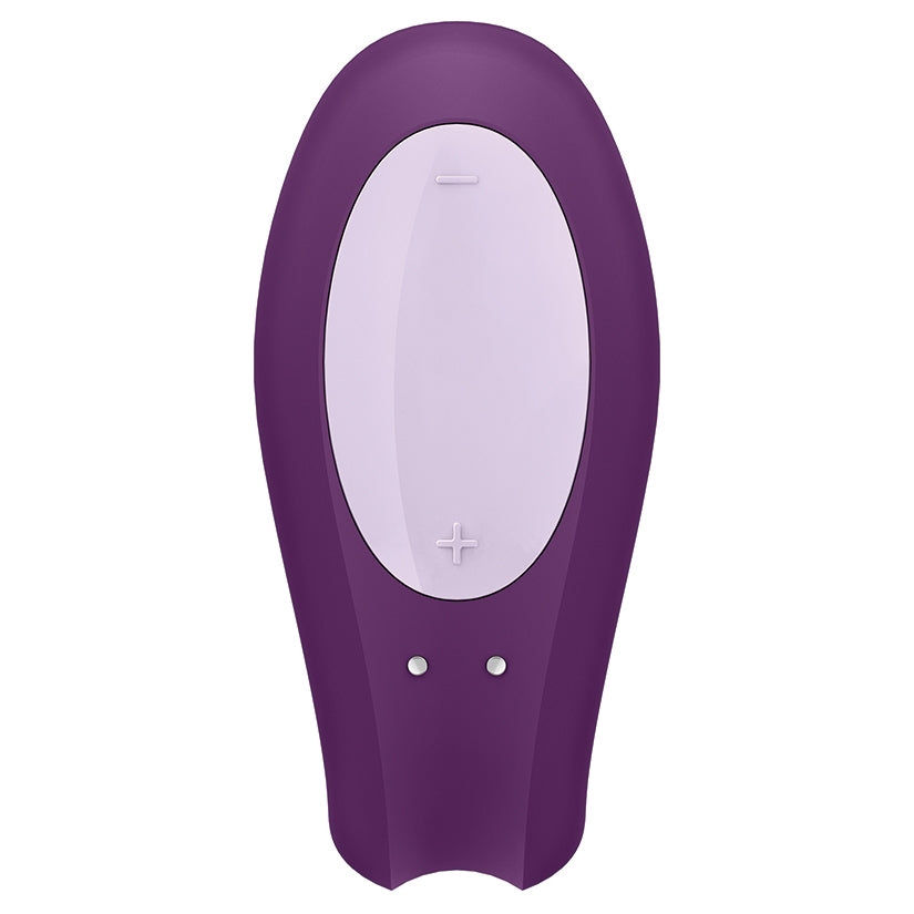 Satisfyer Double Joy Couples Vibrator - Violet - PP Shipping ;)