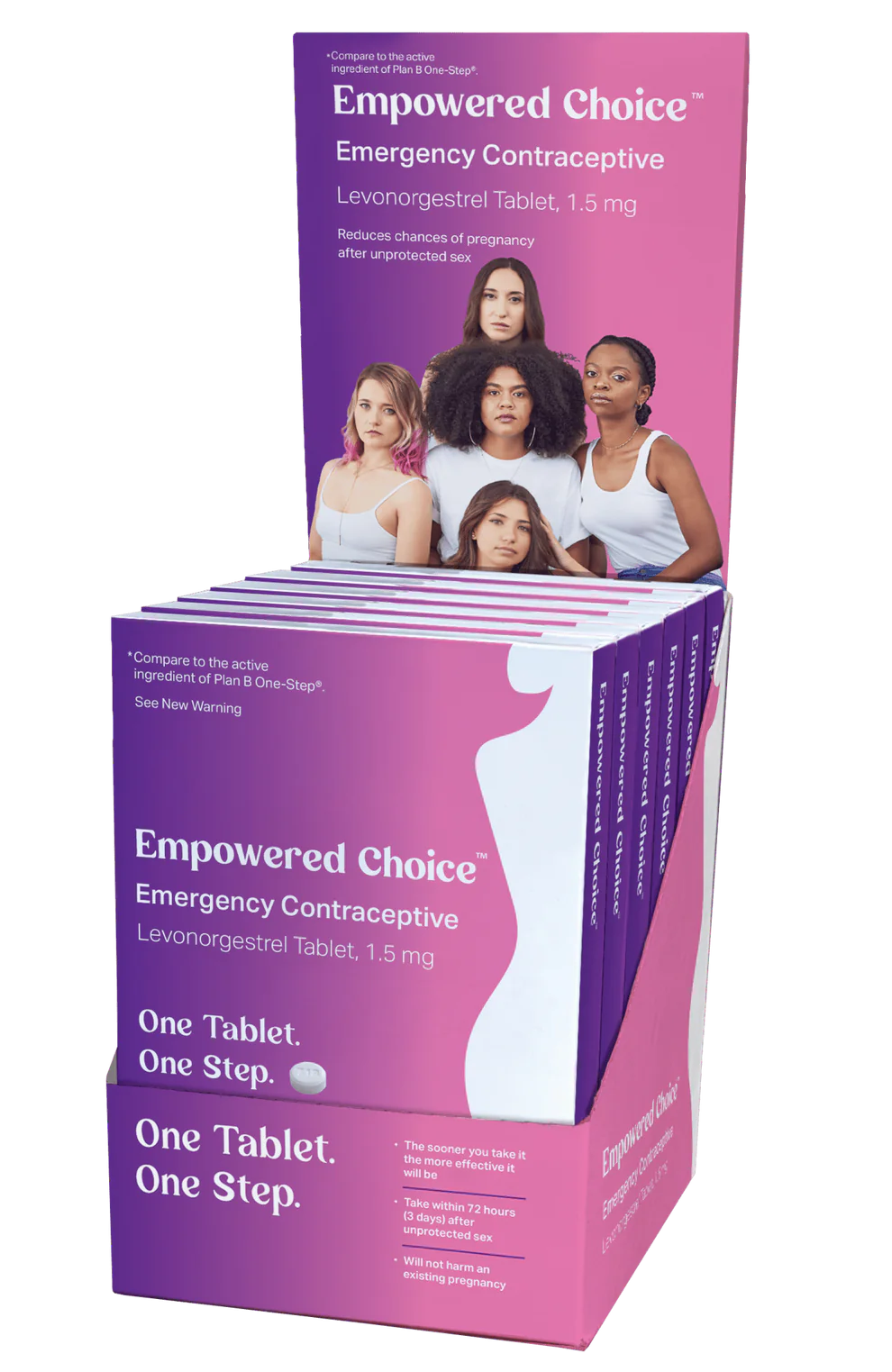 Versea Empowered Choice Emergency Contraception Single Levonorgestrel 1.5 mg tablet