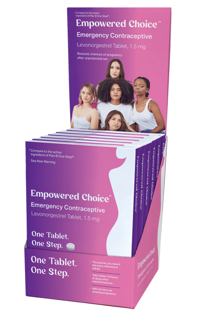 Versea Empowered Choice Emergency Contraception Single Levonorgestrel 1.5 mg tablet