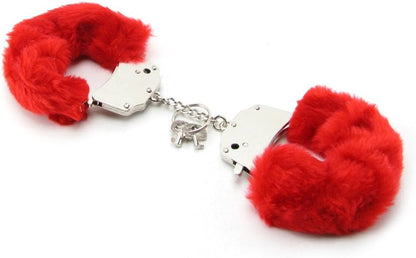 Fetish Fantasy Series Furry Handcuffs - Red