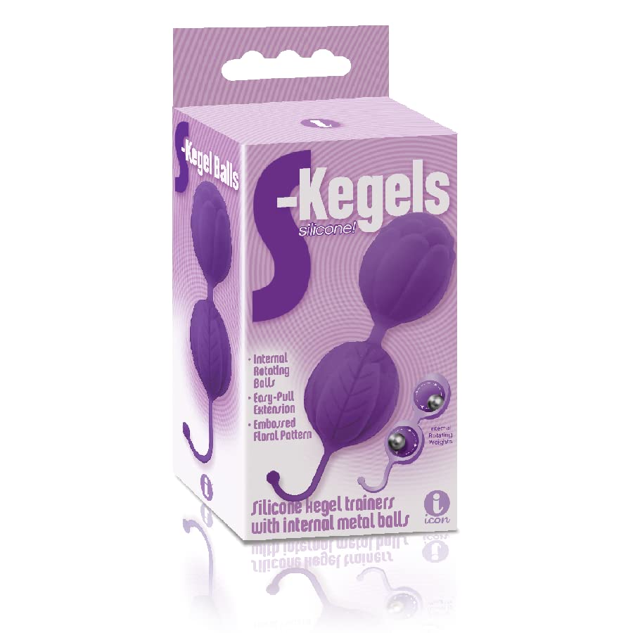 Silicone Kegel Balls - Purple