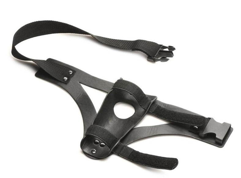 Master Series Thunder Strap Wand Thigh Harness - Black