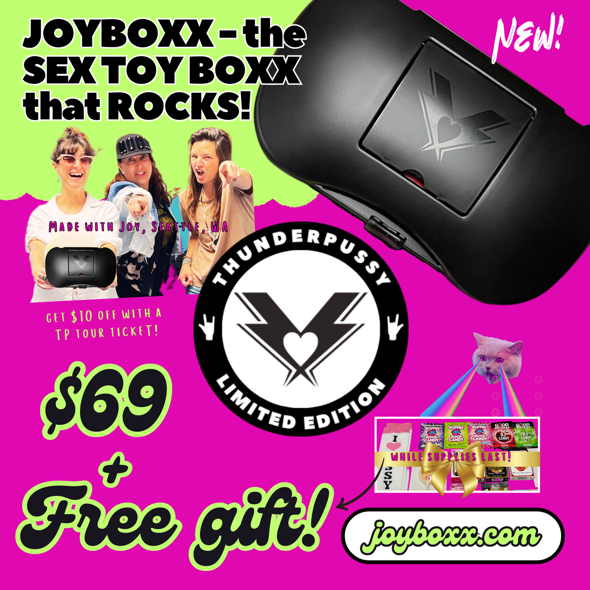 Passionate Playground | Makers of Joyboxx + Playtray | Sex Toy Box