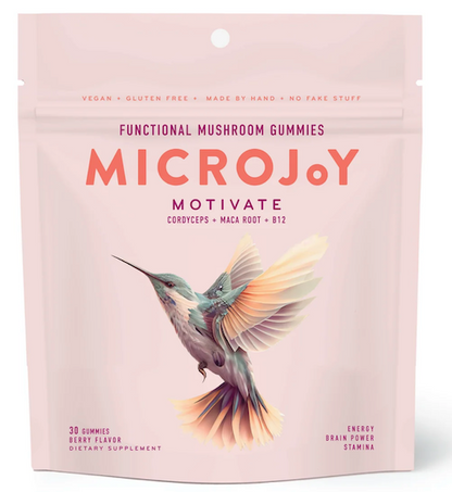 MICROJoY | MOTIVATE Functional Mushroom Gummies