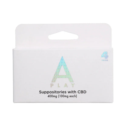 Anal Relaxer A-Play Suppository With CBD-400mg 4 pack - PP Shipping ;)