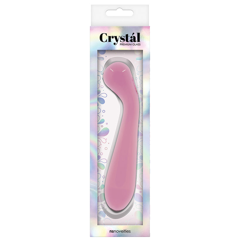 Crystal Glass G-Spot Wand - Pink - PP Shipping ;)