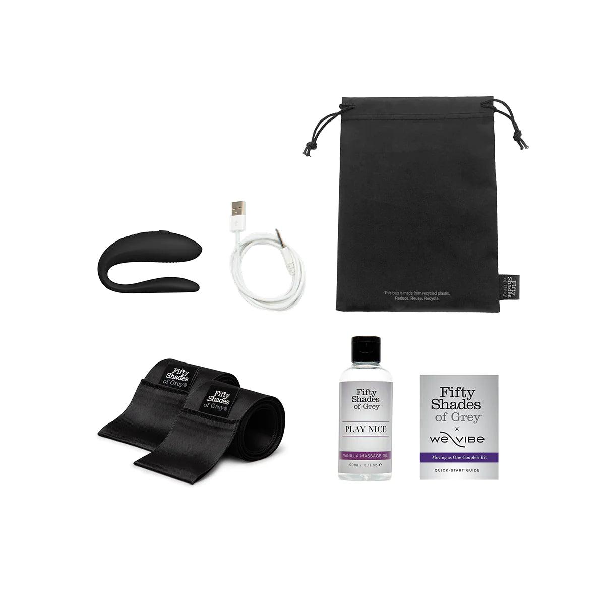 Fifty Shades of Grey We-Vibe Moving As One Kit - PP Shipping ;)