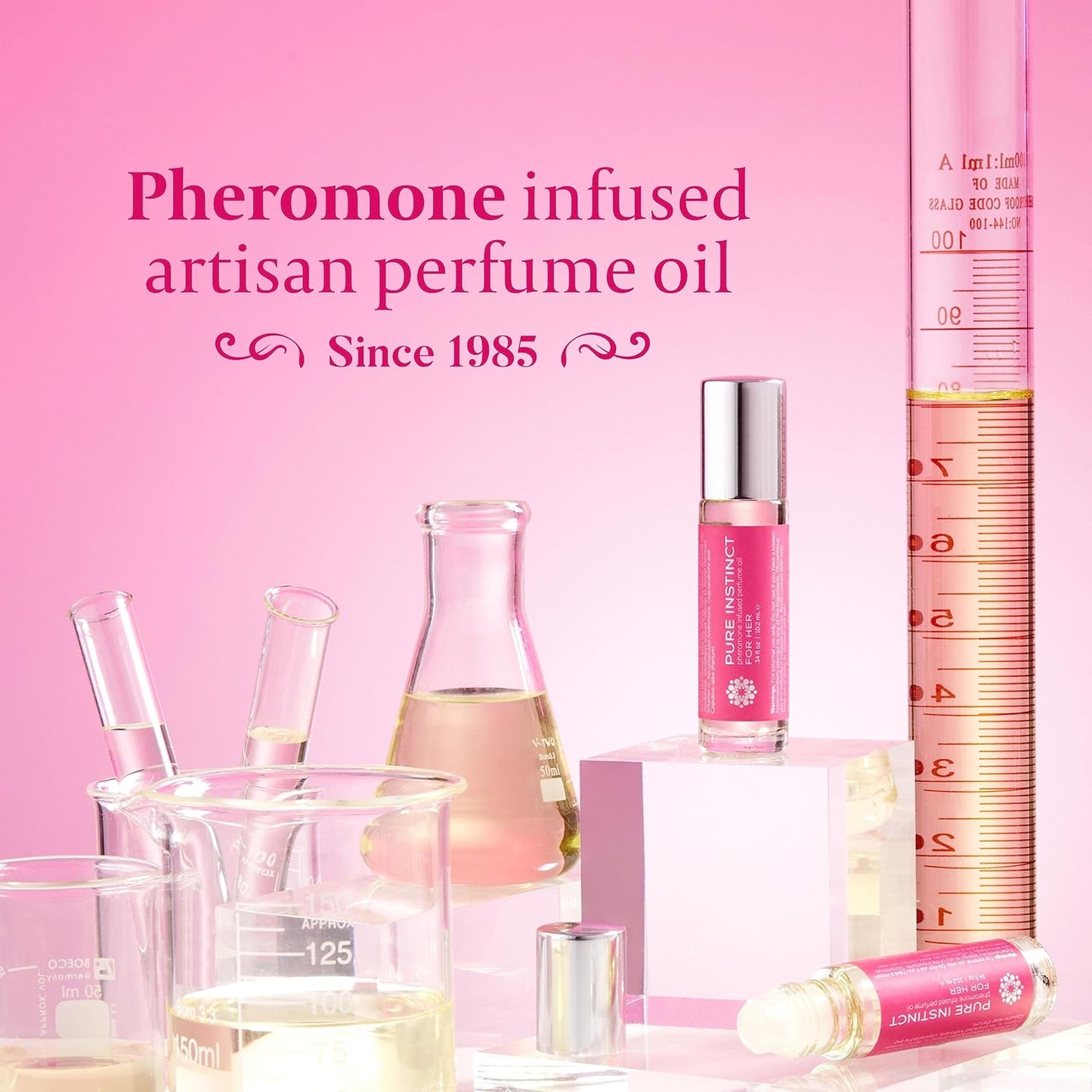 Pure Instinct Perfume with Pheromone Infused Essential Oil - Roll on - PP Shipping ;)