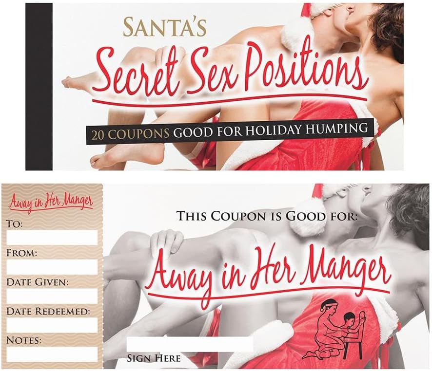 Santa's Secret Sex Position Coupons - PP Shipping ;)