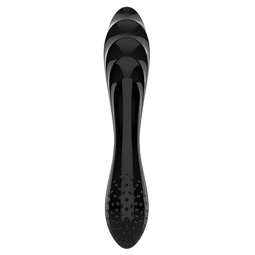 Satisfyer Dazzling Crystal Glass Dildo - Black - PP Shipping ;)